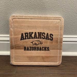 Longaberger Arkansas Razorback Cutting Board